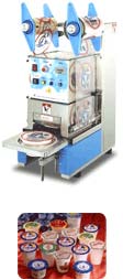 Lidding / Capping Machines - Semi Automatic Cup Sealer Packaging Machine
